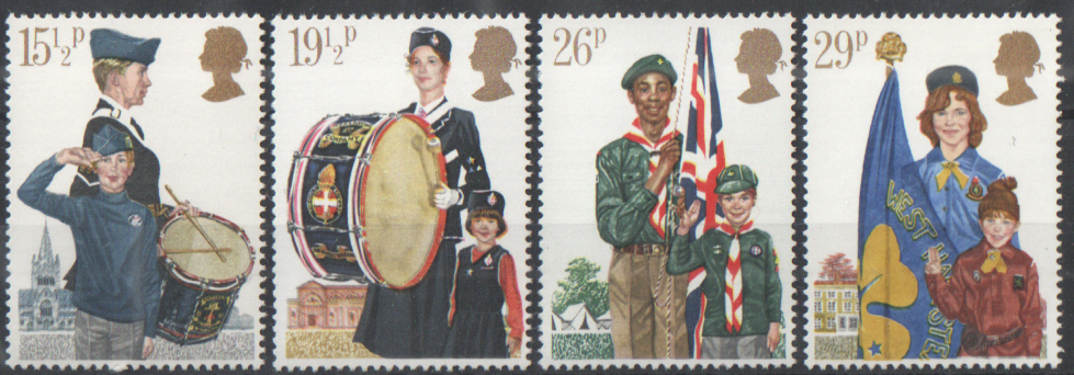 (image for) SG1179 / 82 1982 Youth Organisations unmounted mint set of 4 - Click Image to Close