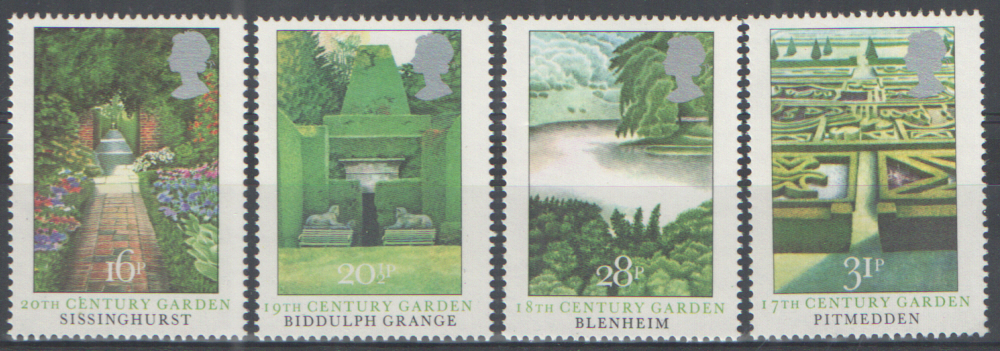 (image for) SG1223 / 26 1983 British Gardens unmounted mint set of 4 - Click Image to Close