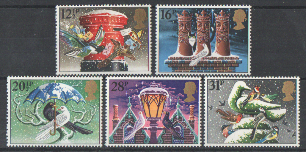 (image for) SG1231 / 35 1983 Christmas unmounted mint set of 5