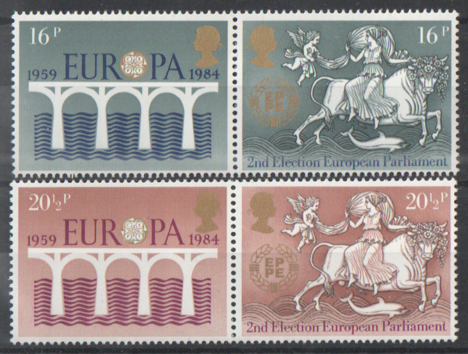 (image for) SG1249 / 52 1984 Europa unmounted mint set of 4