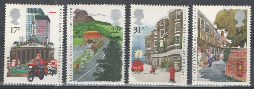(image for) SG1290 / 93 1985 Royal Mail unmounted mint set of 4