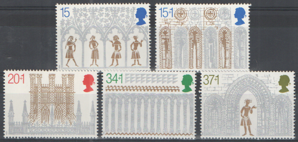 (image for) SG1462 / 66 1989 Christmas unmounted mint set of 5