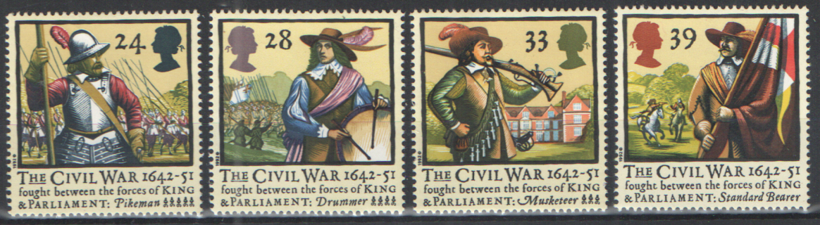 SG1620 / 23 1992 Civil War unmounted mint set of 4