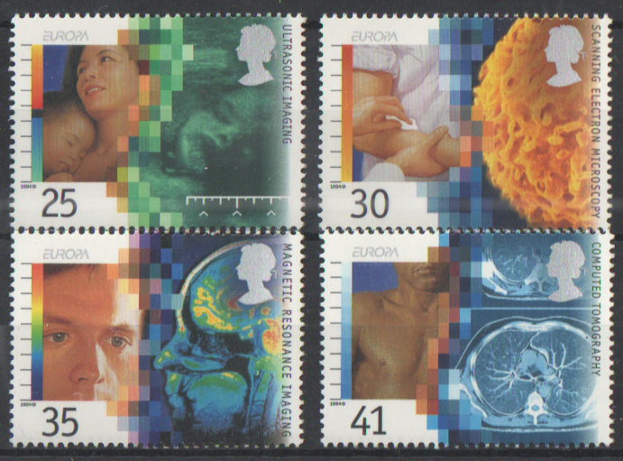 (image for) SG1839 / 42 1994 Medical Discoveries unmounted mint set of 4