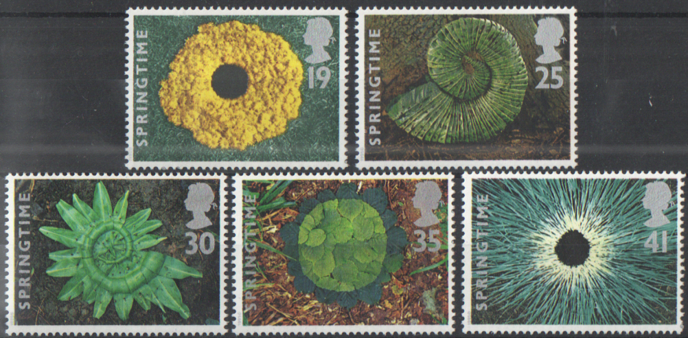 (image for) SG1853 / 57 1995 Springtime unmounted mint set of 5