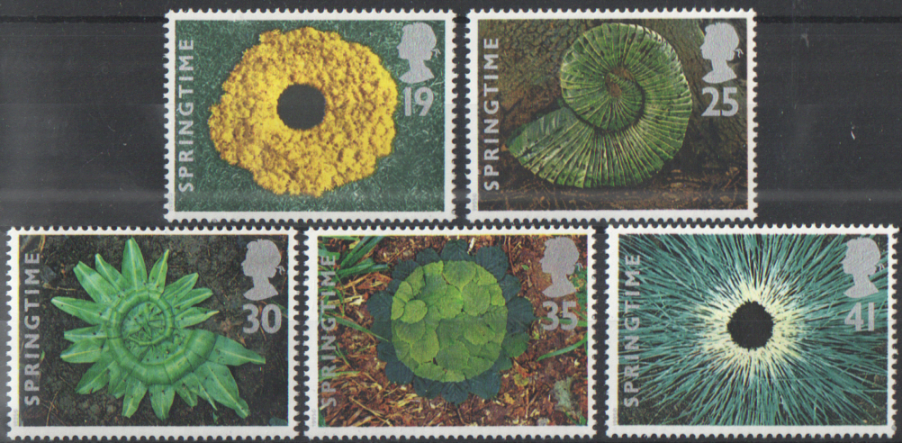 (image for) SG1853 / 57 1995 Springtime unmounted mint set of 5