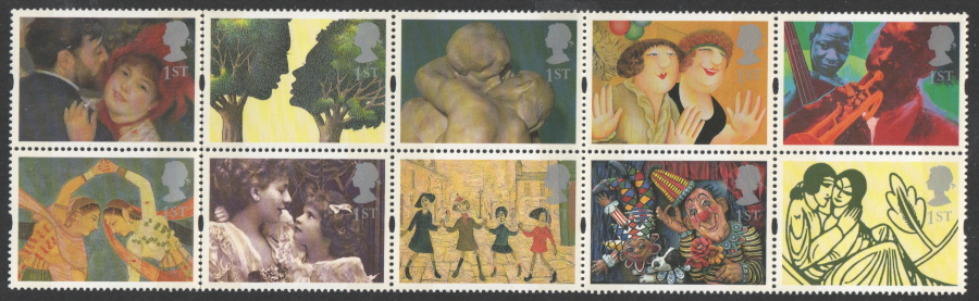 (image for) SG1858 / 67 1995 Greetings unmounted mint set of 10 - Click Image to Close