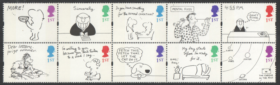 (image for) SG1905p / 14p 1996 2 Bands Greetings unmounted mint set of 10