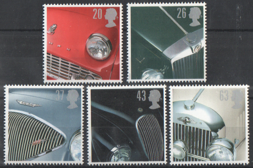 (image for) SG1945 / 49 1996 Classic Cars unmounted mint set of 5