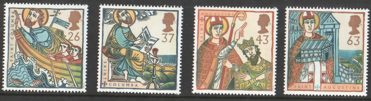 (image for) SG1972 / 75 1997 Religious Anniversaries unmounted mint set of 4 - Click Image to Close