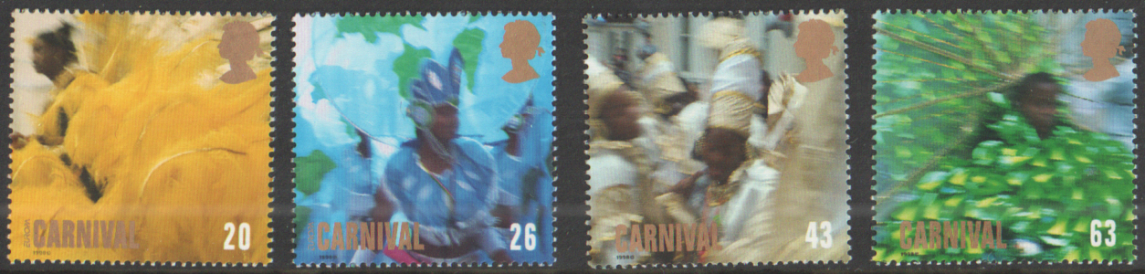 (image for) SG2055 / 58 1998 Notting Hill Carnival unmounted mint set of 4
