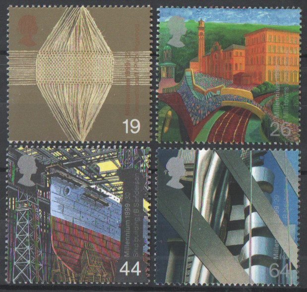 (image for) SG2088 / 91 1999 Workers' Tale unmounted mint set of 4 - Click Image to Close