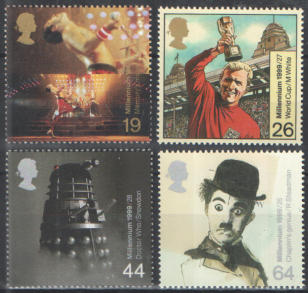 (image for) SG2092 / 95 1999 Entertainers' Tale unmounted mint set of 4 - Click Image to Close