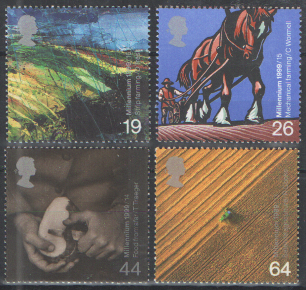 (image for) SG2107 / 10 1999 Farmers' Tale unmounted mint set of 4