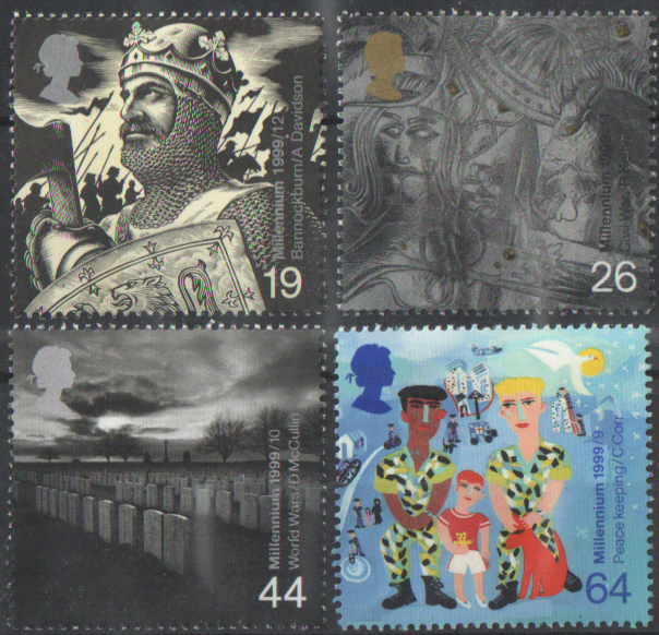 (image for) SG2111 / 14 1999 Soldiers' Tale unmounted mint set of 4