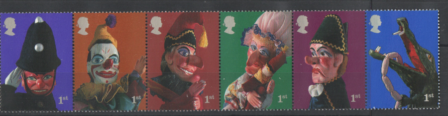 (image for) SG2224 / 29 2001 Punch & Judy unmounted mint set of 6 - Click Image to Close