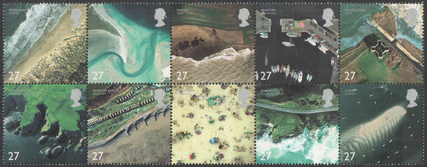 (image for) SG2265 / 74 2002 Coastlines unmounted mint set of 10 - Click Image to Close