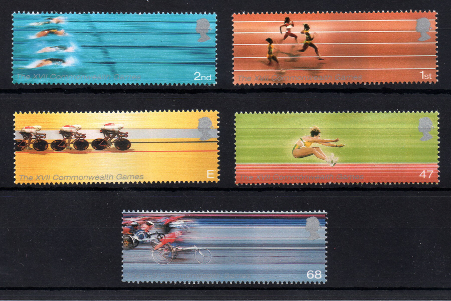 (image for) SG2299 / 03 2002 Commonwealth Games unmounted mint set of 5