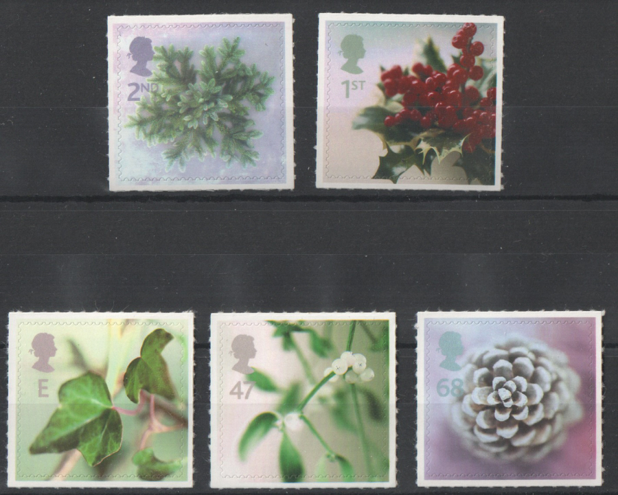 (image for) SG2321 / 25 2002 Christmas unmounted mint set of 5
