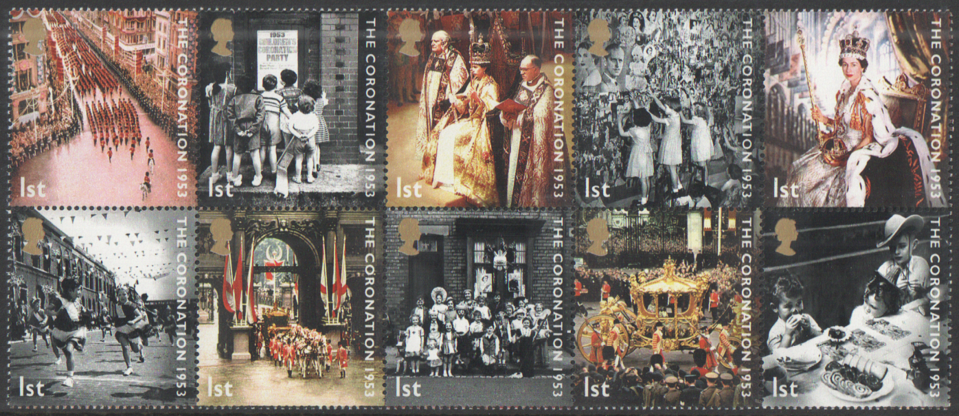 (image for) SG2368 / 77 2003 Coronation 50th Anniversary unmounted mint set of 10