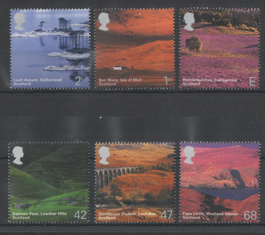 (image for) SG2385 / 90 2003 A British Journey: Scotland unmounted mint set of 6
