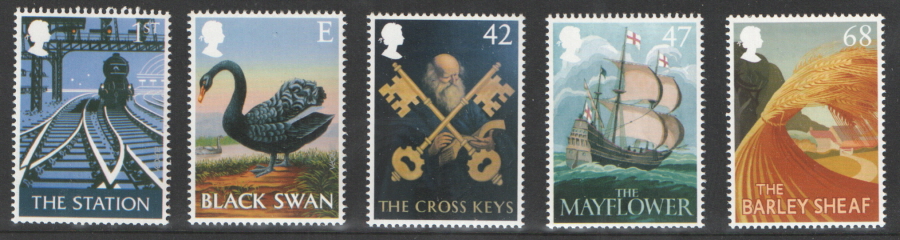 (image for) SG2392 / 96 2003 British Pub Signs unmounted mint set of 5 - Click Image to Close