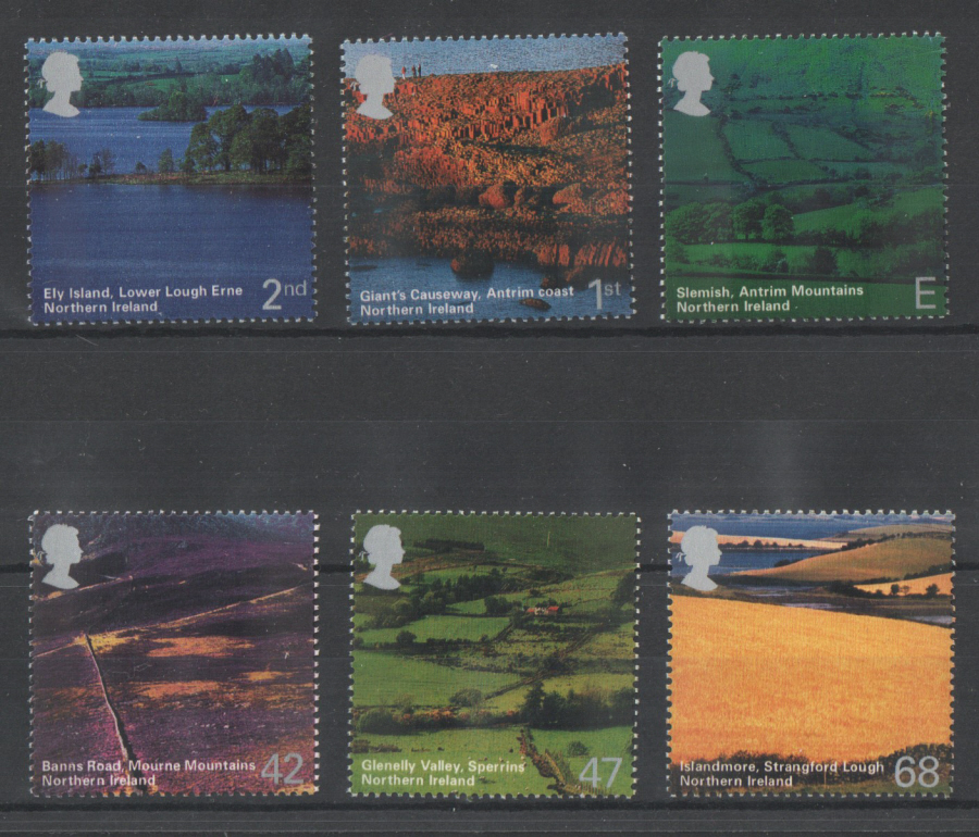 (image for) SG2439 / 44 2004 A British Journey: Northern Ireland unmounted mint set of 6