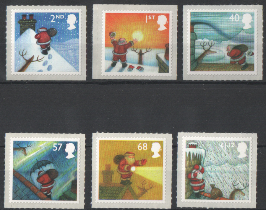 (image for) SG2495 / 00 2004 Christmas unmounted mint set of 6
