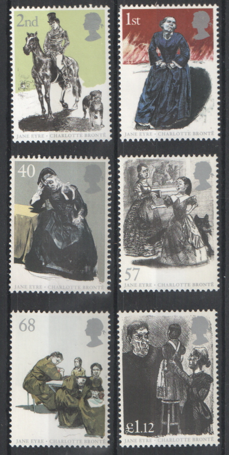 (image for) SG2518 / 23 2005 Jane Eyre unmounted mint set of 6 - Click Image to Close