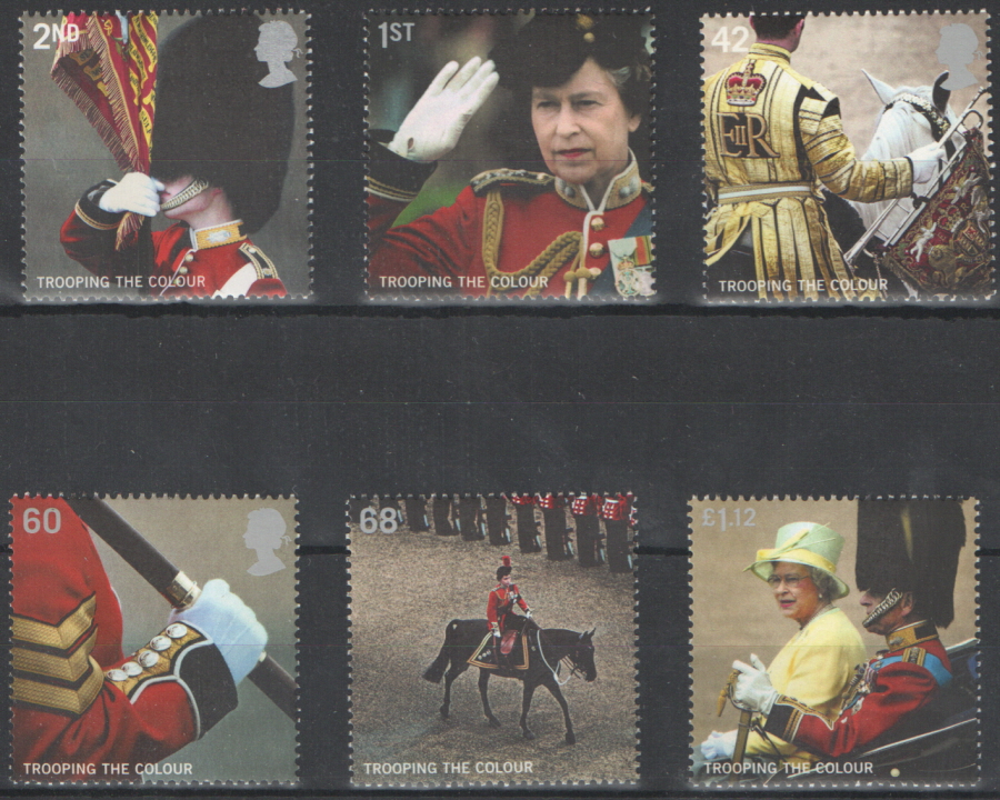 (image for) SG2540 / 45 2005 Trooping The Colour unmounted mint set of 6 - Click Image to Close