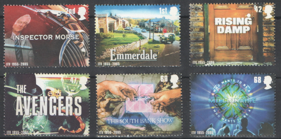 (image for) SG2561 / 66 2005 Classic ITV unmounted mint set of 6 - Click Image to Close