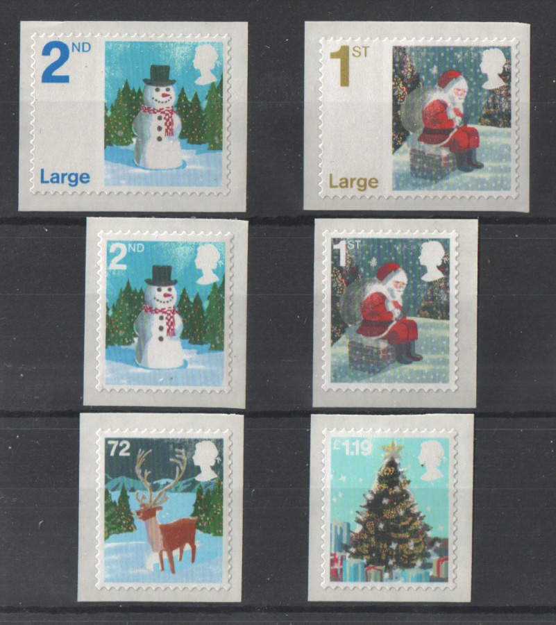 (image for) SG2678 / 83 2006 Christmas unmounted mint set of 6