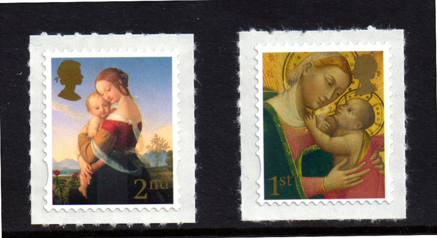 (image for) SG2787 / 88 2007 Christmas - Madonna & Child unmounted mint set of 2 - Click Image to Close