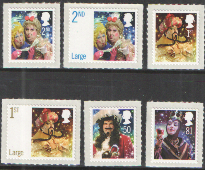 (image for) SG2876 / 81 2008 Christmas unmounted mint set of 6 - Click Image to Close