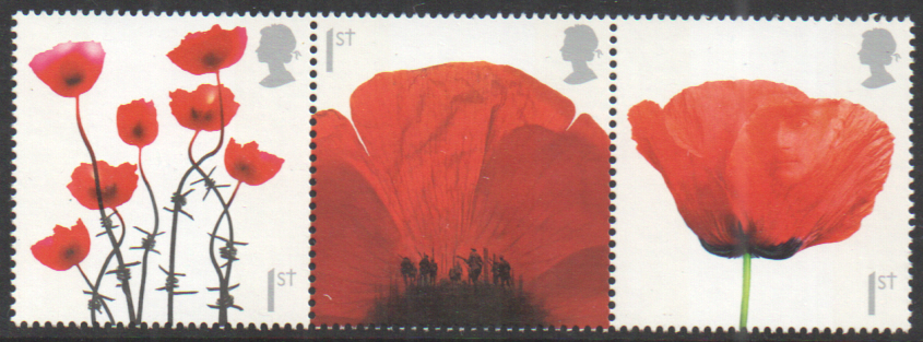 (image for) SG2883 / 85 2008 Poppies unmounted mint set of 3 - Click Image to Close