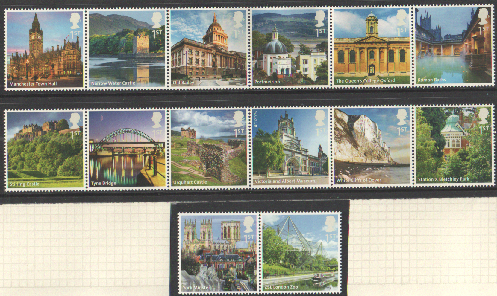(image for) SG3294 / 07 2012 A to Z of the United Kingdom unmounted mint set of 14 - Click Image to Close