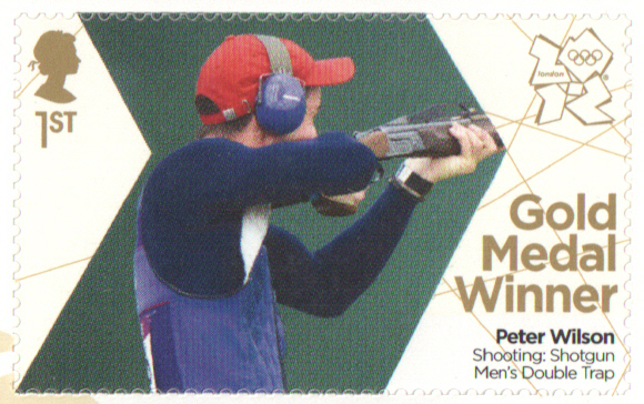 (image for) SG3345 Peter Wilson London 2012 Olympic Gold Medal Winner stamp - Click Image to Close