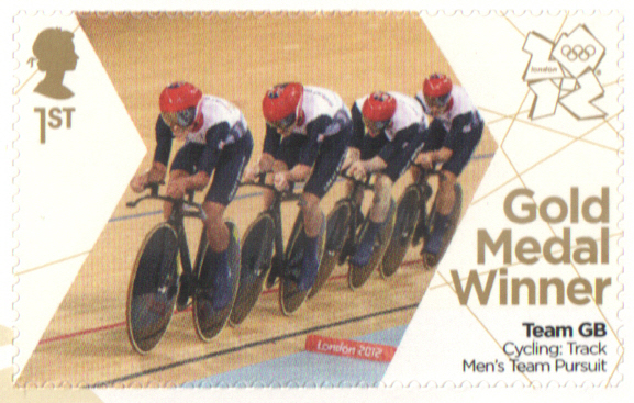 (image for) SG3348 Burke, Clancy, Kennaugh & Thomas London 2012 Olympic Gold Medal Winner stamp - Click Image to Close