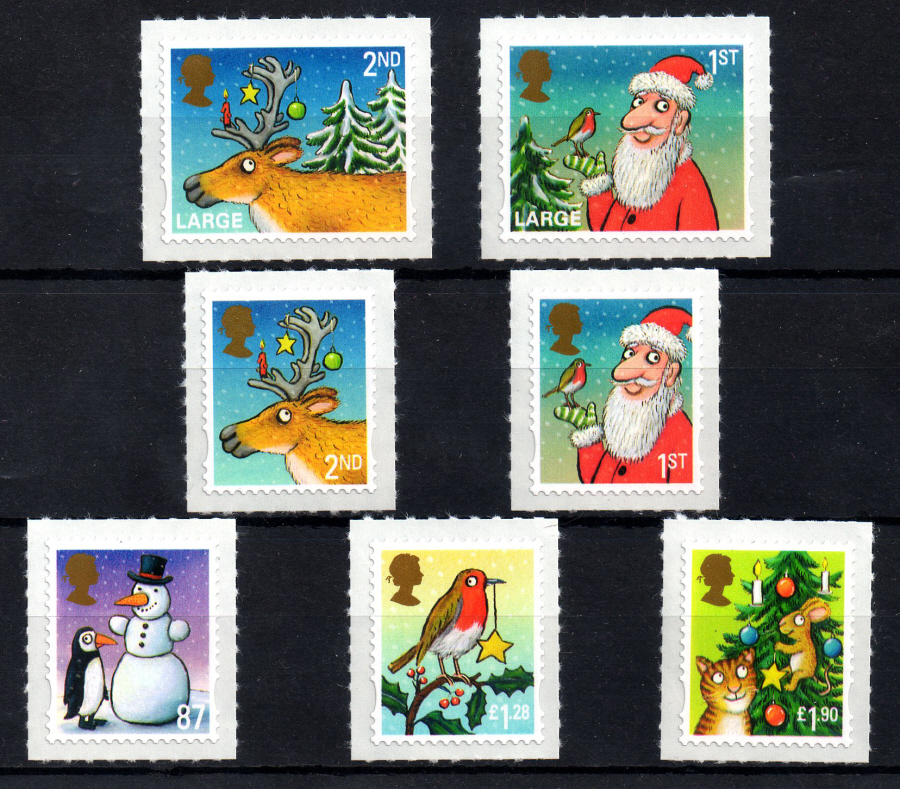 (image for) SG3415 / 21 2012 Christmas unmounted mint set of 7 - Click Image to Close