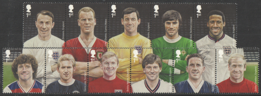 (image for) SG3463 / 73 2013 Football Heroes unmounted mint set of 11