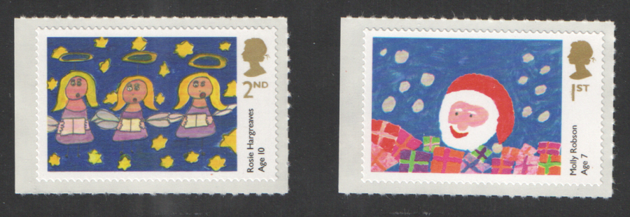 (image for) SG3550 / 51 2013 Children's Christmas unmounted mint set of 2