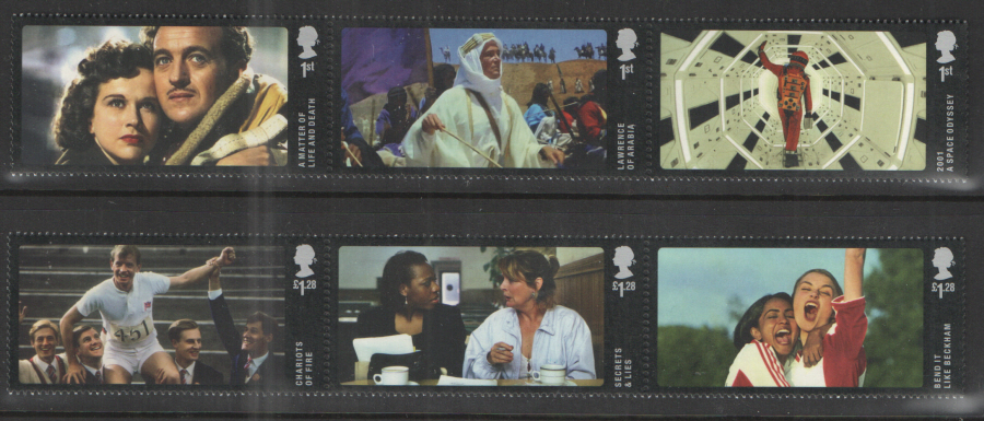 (image for) SG3602 / 07 2014 Great British Film unmounted mint set of 6