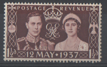 SG461 1937 George VI Coronation unmounted mint