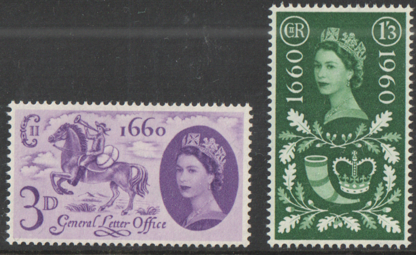 SG619 / 620 1960 General Letter Office unmounted mint set of 2