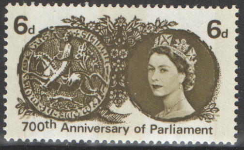 (image for) SG663p 1965 Parliament 700th Anniversary (Phosphor) unmounted mint