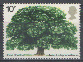 (image for) SG949 1974 British Trees - Horse Chestnut unmounted mint