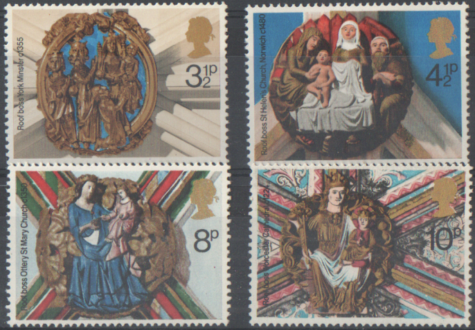 (image for) SG966 / 969 1974 Christmas unmounted mint set of 4 - Click Image to Close