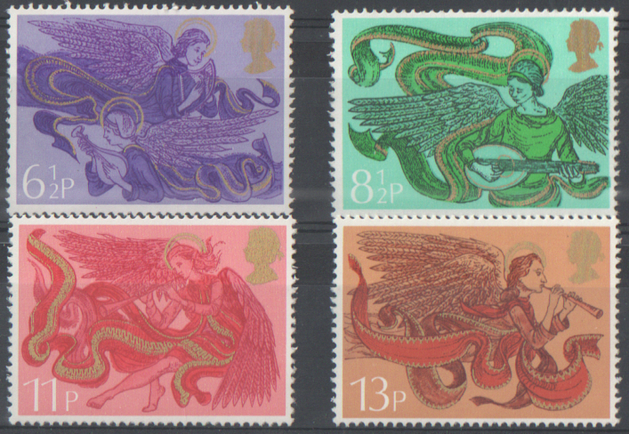(image for) SG993 / 996 1975 Christmas unmounted mint set of 4