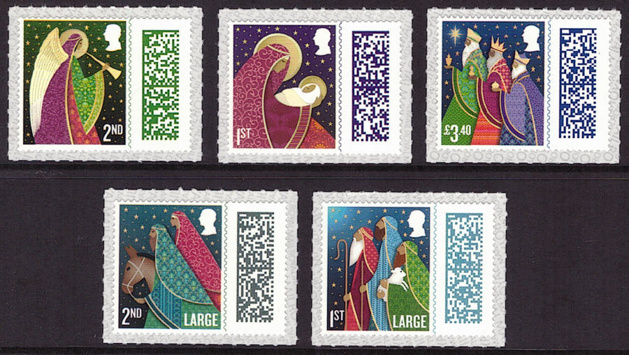 (image for) SG(TBC) 2025 Christmas unmounted mint set of 5
