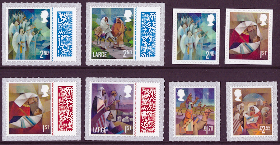 (image for) SG4605 / 12 2021 Christmas unmounted mint set of 8 - Click Image to Close